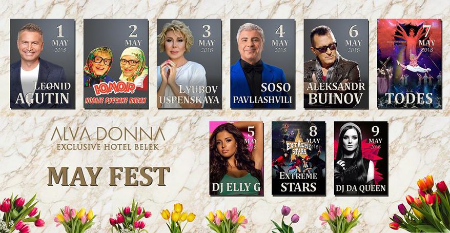 Alva Donna Exclusive Hotel & Spa - May Fest 2018
