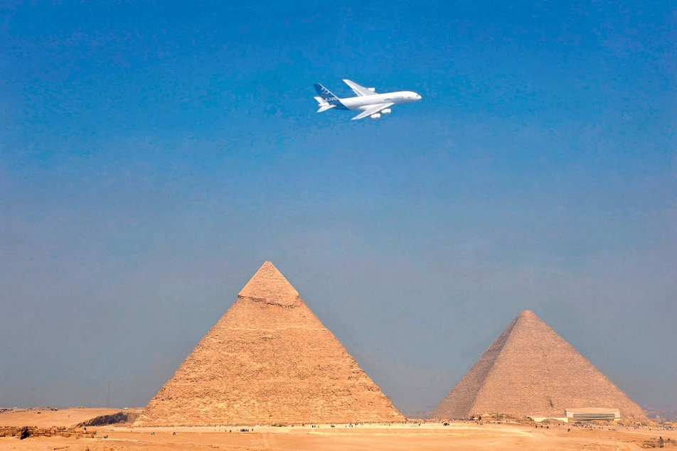 Египет с самолета