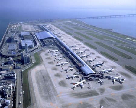 Чудеса Японии - аэропорт Кансай