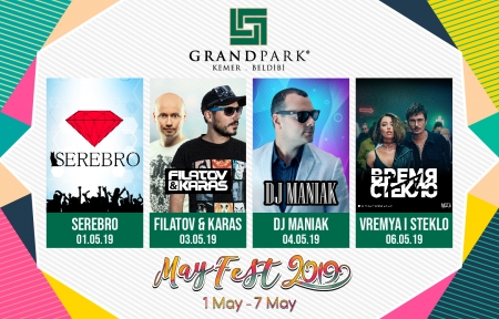 Grand Park Kemer 5* - May Festival 2019