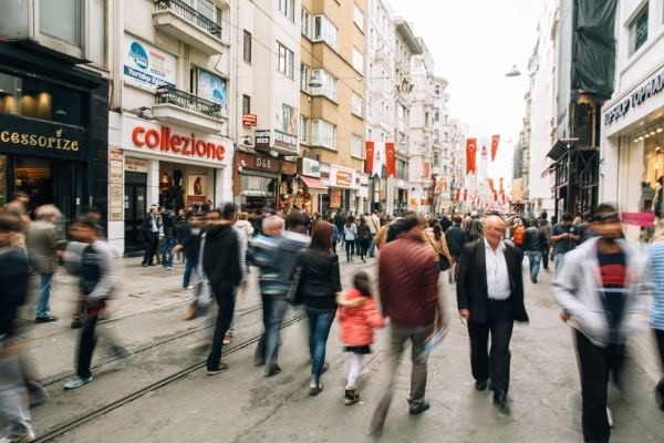 Улица Истикляль в Стамбуле
